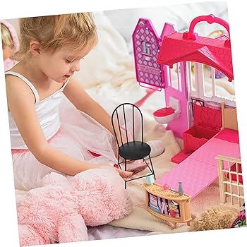ミニチュア椅子【ドールハウス】 Amazon.co.jp: 椅子の置物 ドールハウスのダイニングチェア
